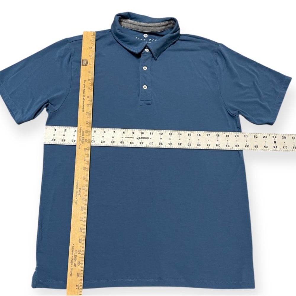 Men's Free Fly Flex Polo Shirt Blue Size Medium - Picture 5 of 7